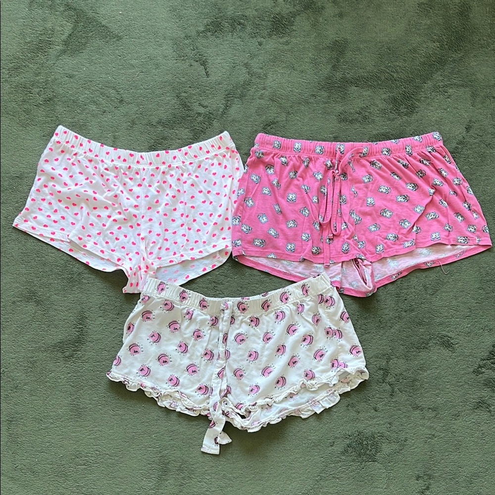 Forever 21 Sleep Shorts Set